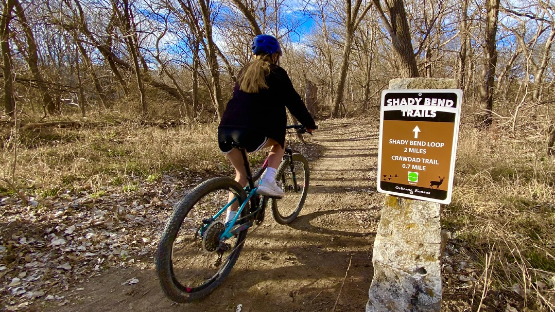 trail sign