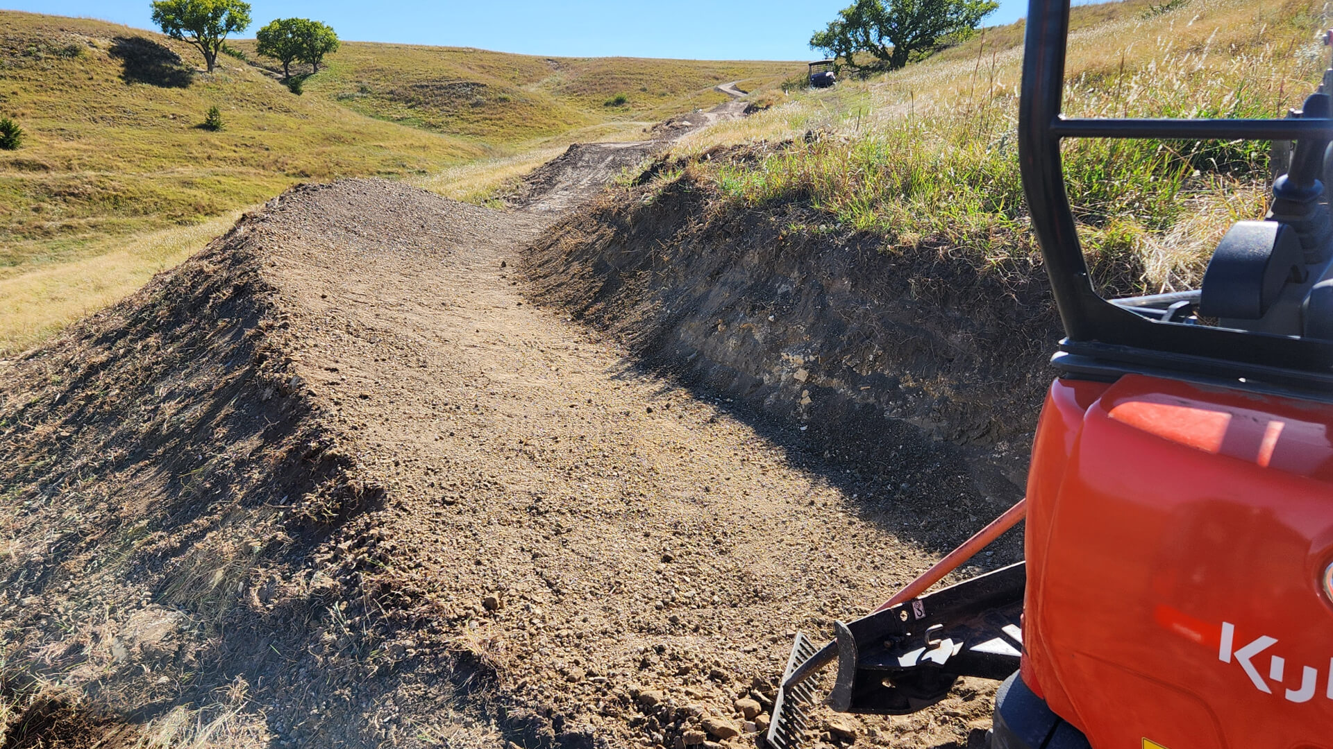 leveling out trail